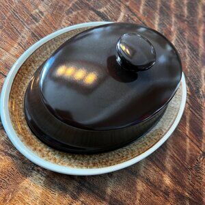 MCM Franciscan Nut Tree Butter Dish